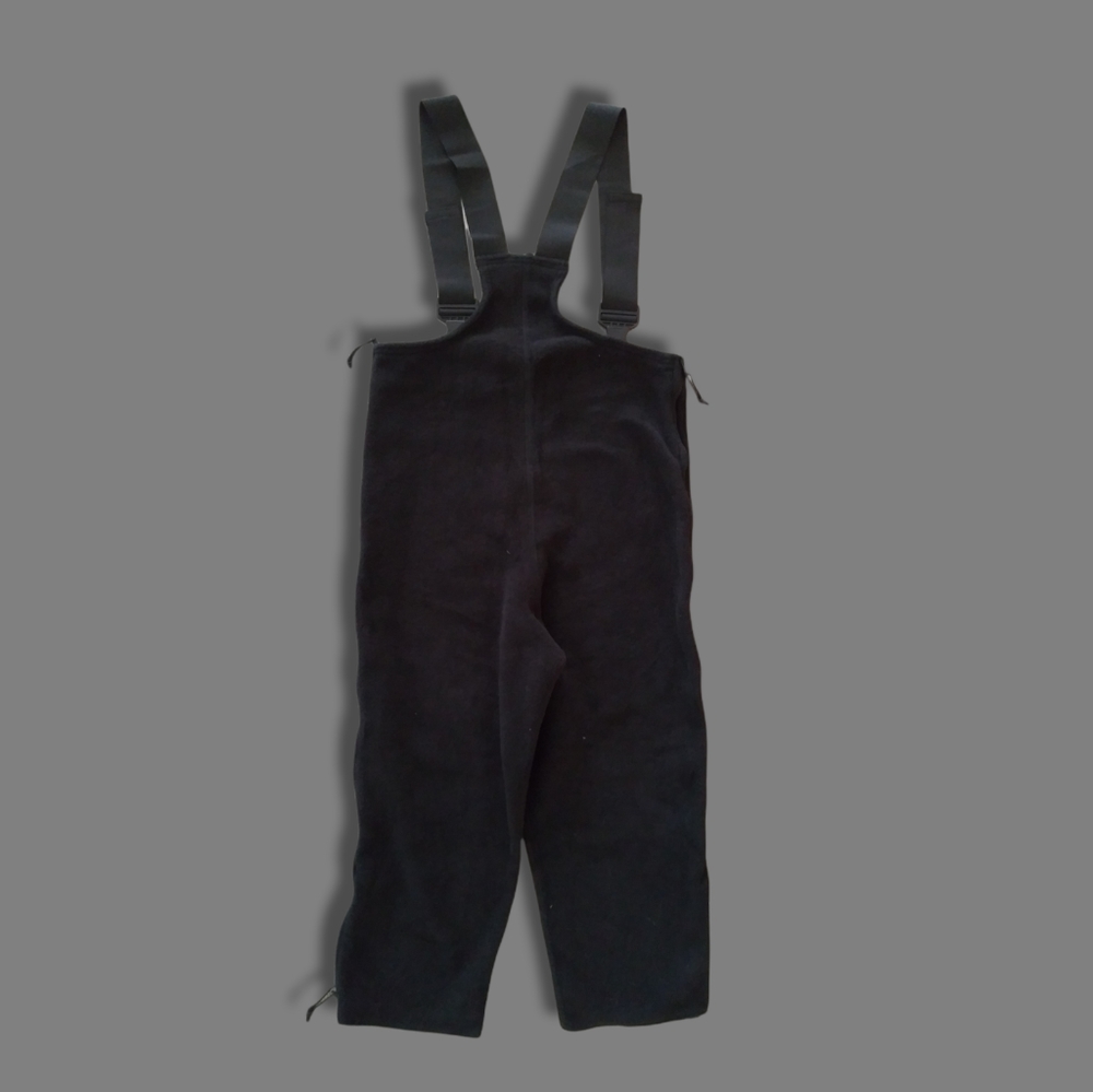 NEW Polartec Black Fleece Overalls - Picture 2 of 7